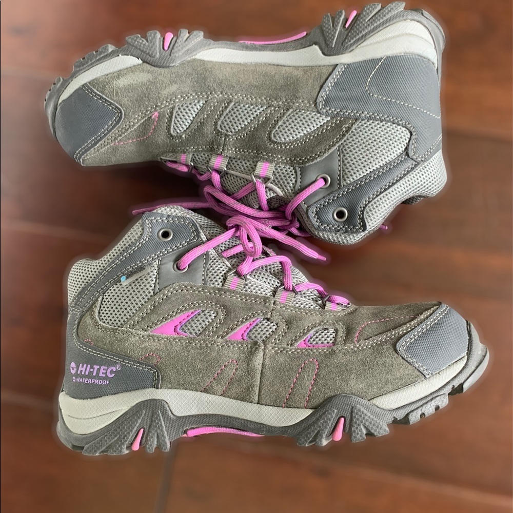 Kids Hi-Tec waterproof hiking shoes